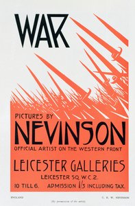 Batı Cephesi Resmi Sanatçısı Nevinson